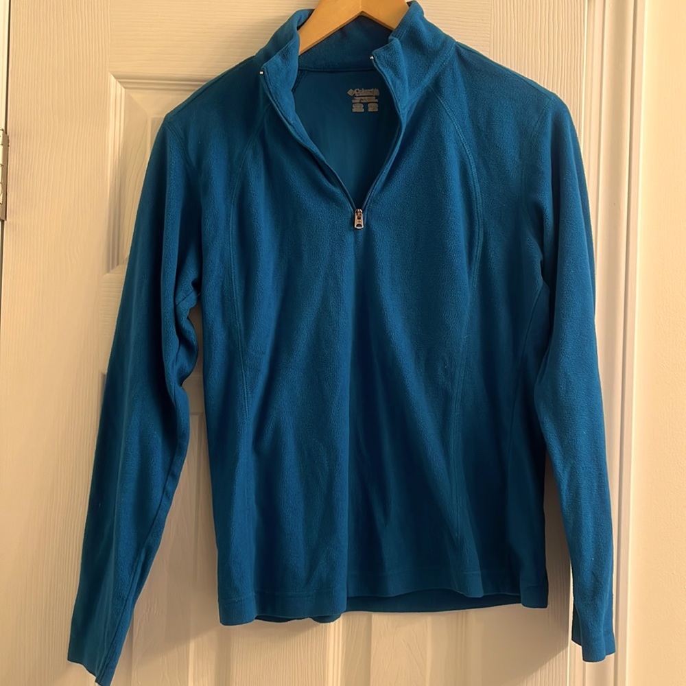 COLUMBIA WOMENS PULLOVER - TEAL